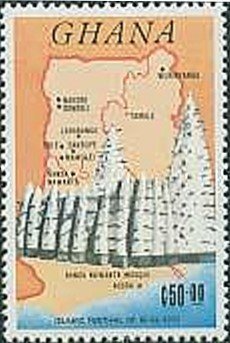 Map,Banda Nkwanta Mosque