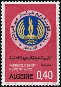 Stamp, Fourth Summit Conference of Non-Aligned Countries in Algiers, Algeria,  