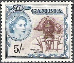 Stamp, Aborigine, Gambia,  