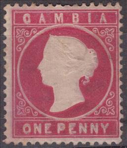 Stamp, Issue of 1886-1887, Gambia,  