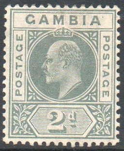 Stamp, Issue of 1904-1909, Gambia,  