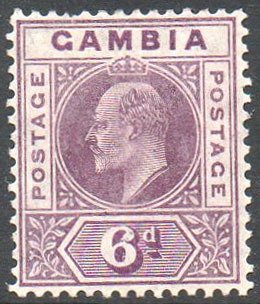 Stamp, Issue of 1904-1909, Gambia,  