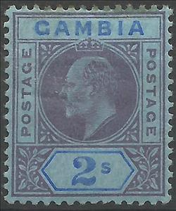 Stamp, Issue of 1904-1909, Gambia,  