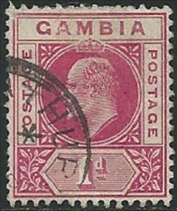 Stamp, Issue of 1912-1922, Gambia,  
