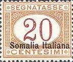 Stamp, Segnatasse, Italian colonies, territories and occupations,  
