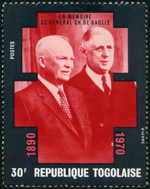 De Gaulle and Eisenhower