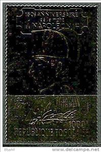 Stamp, Napoleon I, Togo,  