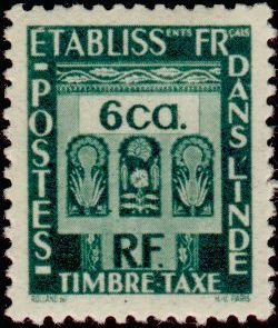 Stamp, Figure, French Colonies,  