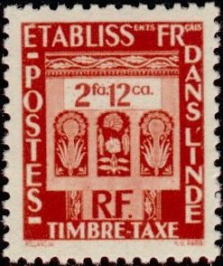 Stamp, Figure, French Colonies,  
