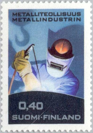 Welder at work
