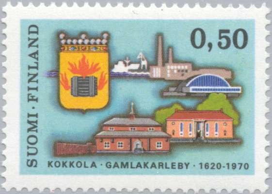 Kokkola - Motives of Port, Industry and City & Coat of Arms