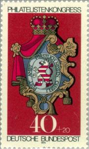 Stamp, Stamp Exhibition IBRA München - Kassel, Germany, Federal Republic,  , Philatelic Exhibitions, Expositions, Philately, Coats of Arms