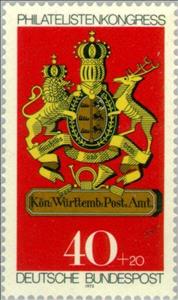 Stamp, Stampexhibition IBRA München - Wurtemburg, Germany, Federal Republic,  , Expositions, Miniatures