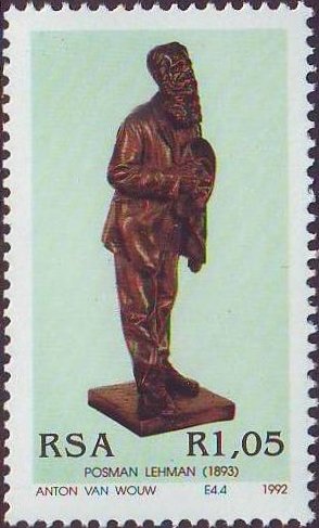 Stamp, Lehman factor, South Africa,  