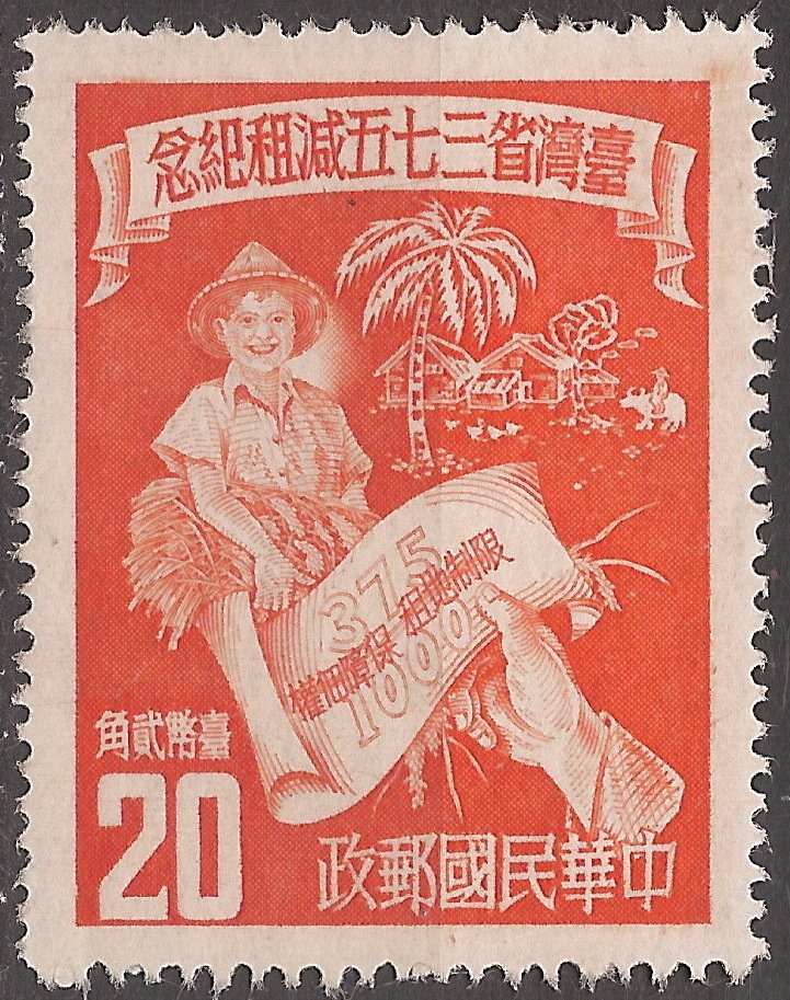 Farmer Holding Crop, Land Tax Deduction