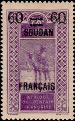 Stamp of Upper Senegal & Niger