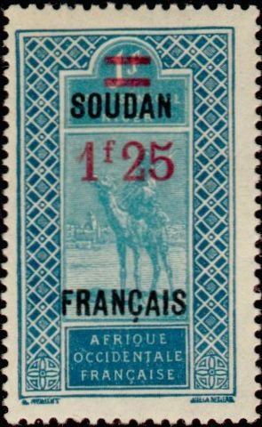 Stamp of Upper Senegal & Niger