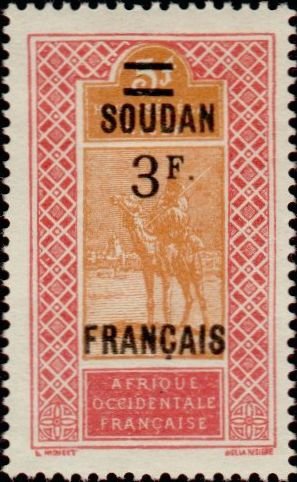 Stamp of Upper Senegal & Niger