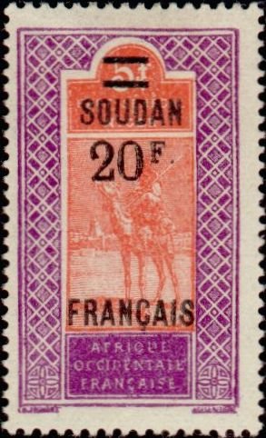 Stamp of Upper Senegal & Niger