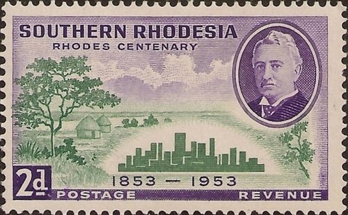 Centenary of the birth of Cecil Rhodes