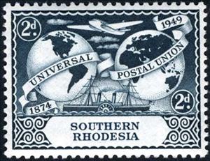 Stamp, U.p.u., British colonies and territories,  , UPU, Aviation, Aircrafts