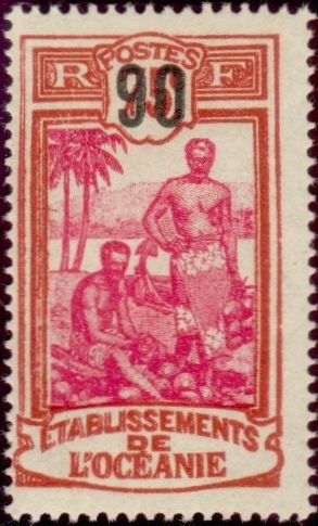 Tahitians - overprint