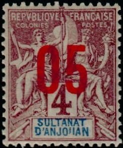 Stamp, Trype Groupe, French Colonies,  