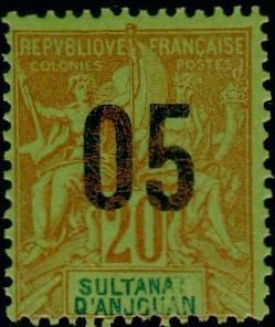 Stamp, Trype Groupe, French Colonies,  