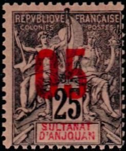 Stamp, Trype Groupe, French Colonies,  
