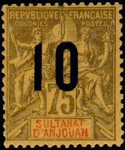 Stamp, Trype Groupe, French Colonies,  