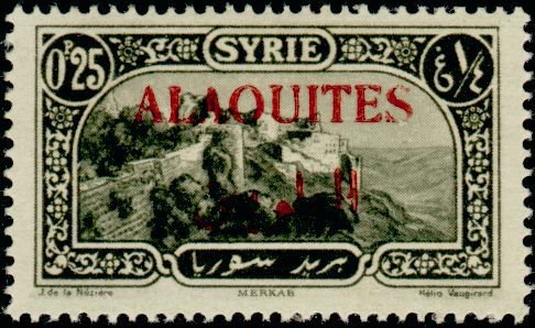 Stamp, Merkab, French Colonies,  