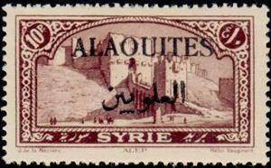 Stamp, Palmyre, French Colonies,  