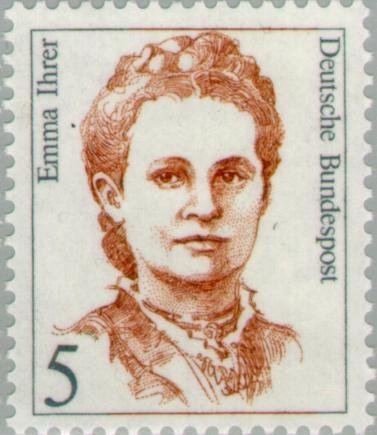 Emma Ihrer (1857-1911), politician and trade union activist