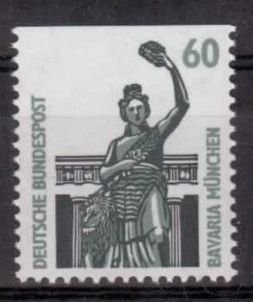 Stamp, Bavaria, Munich, Germany, Federal Republic,  