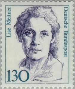 Stamp, Lise Meitner (1878-1968), physicist, Germany, Federal Republic,  , Famous People, Naturalists