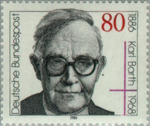 Stamp, Barth, Karl, Germany, Federal Republic,  , Famous People, Commemoration, Religion, Theologians