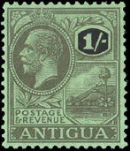 Stamp, King Georg V., Antigua and Barbuda,  