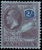 Stamp, King Georg V., Antigua and Barbuda,  