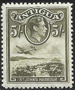 Stamp, St. John's Harbour, Antigua and Barbuda,  , Aviation, Aircrafts