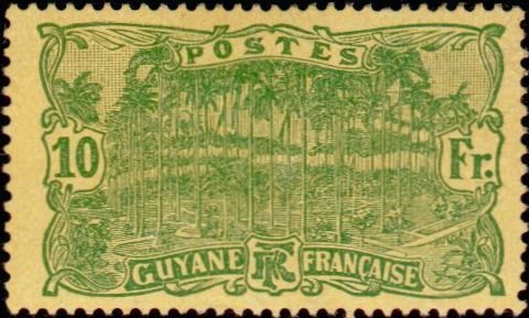 Cayenne: Place des Palmiers