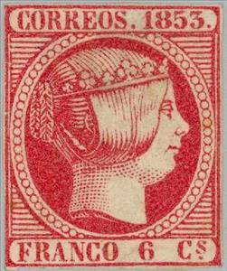 Stamp, Queen Isabel II, Spain,  , Heads of State, Queens
