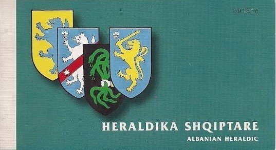 Booklet, Booklet of No. 2870-73, Albania,  , Coats of Arms
