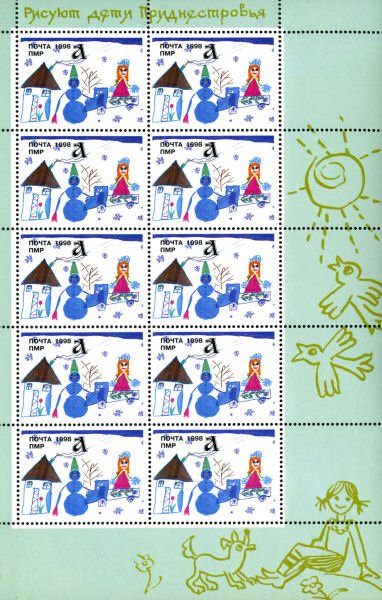 Snowman by Olya