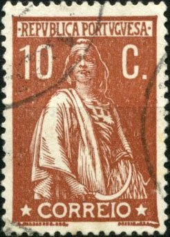 Stamp, Ceres, Portugal,  , Mythology, Gods and goddesses
