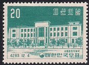 Stamp, Post-Building Seoul, Korea, South,  , Buildings