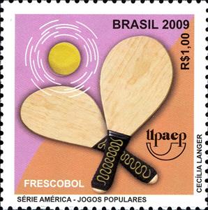Stamp, Frescobol, Brazil,  