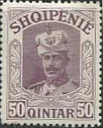 Stamp, Fürst William of Wied, Albania,  