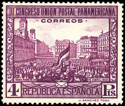 View of the Puerta del Sol, Madrid