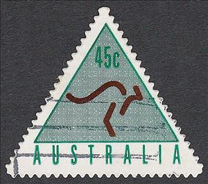 Stamp, Emerald, Australia,  , Triangle Stamps