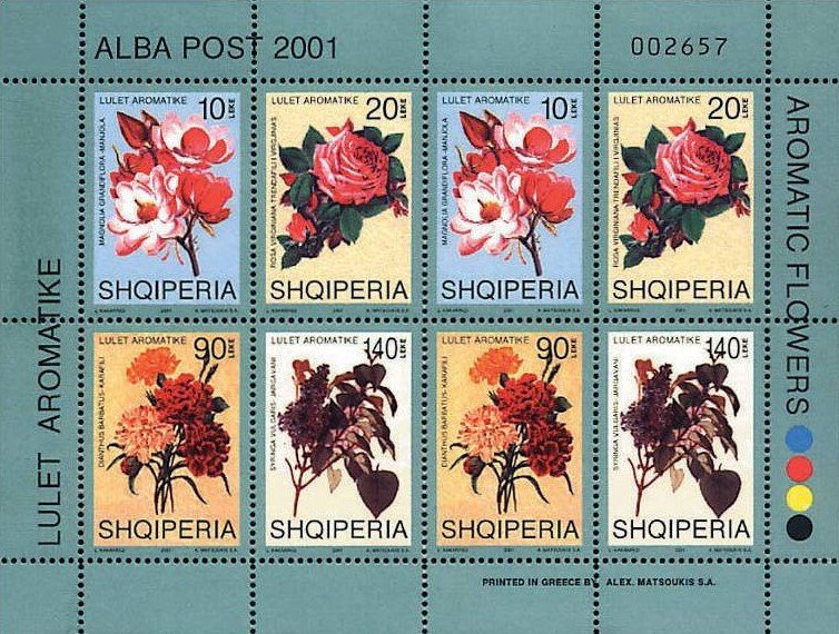 Mini Sheet of 2x 2798-2801